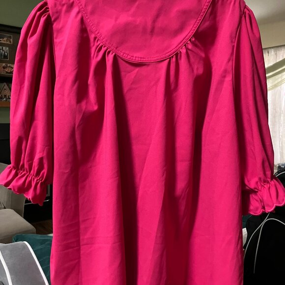 Pink Puff sleeved blouse - Picture 4 of 9